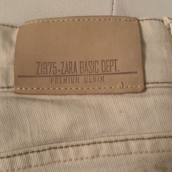 Zara Basic Heritage Skinny Distressed Denim Women’s Jeans Size 4 - Picture 10 of 13